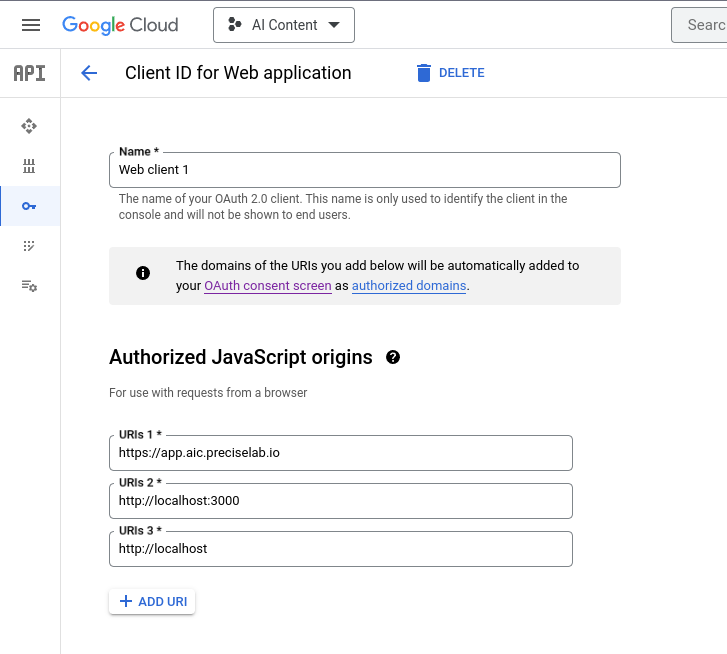 New Google Identity in Nuxt 3